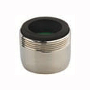 Plumb Pak PP800-200 Series PP800-205BNLF Faucet Aerator, 5/16-27 x 55/64-27 Male x Female Thread, Brass, Brushed Nickel