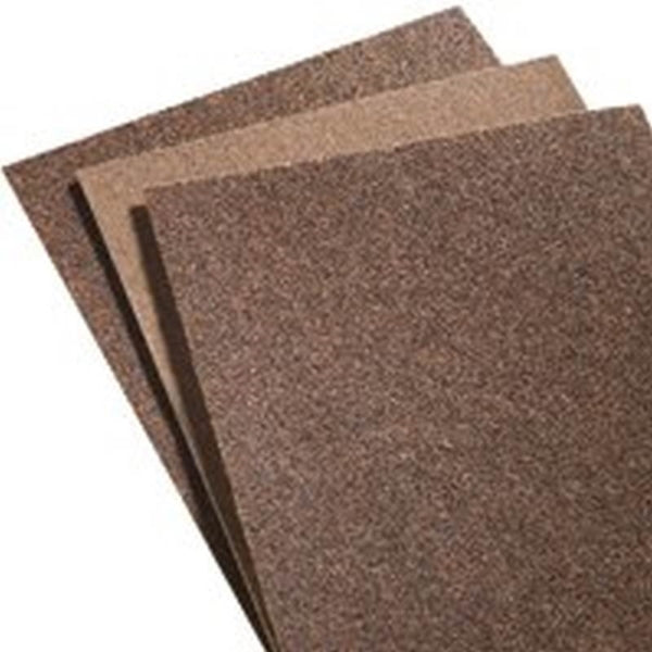 NORTON Adalox 07660700160 Sanding Sheet, 11 in L, 9 in W, 100 Grit, Aluminum Oxide Abrasive, Paper Backing