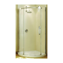 Load image into Gallery viewer, MAAX Olympia 105960-R-000-001 Shower Kit, 36 in L, 36 in W, 78 in H, Acrylic, Chrome, Round, 8 mm Glass
