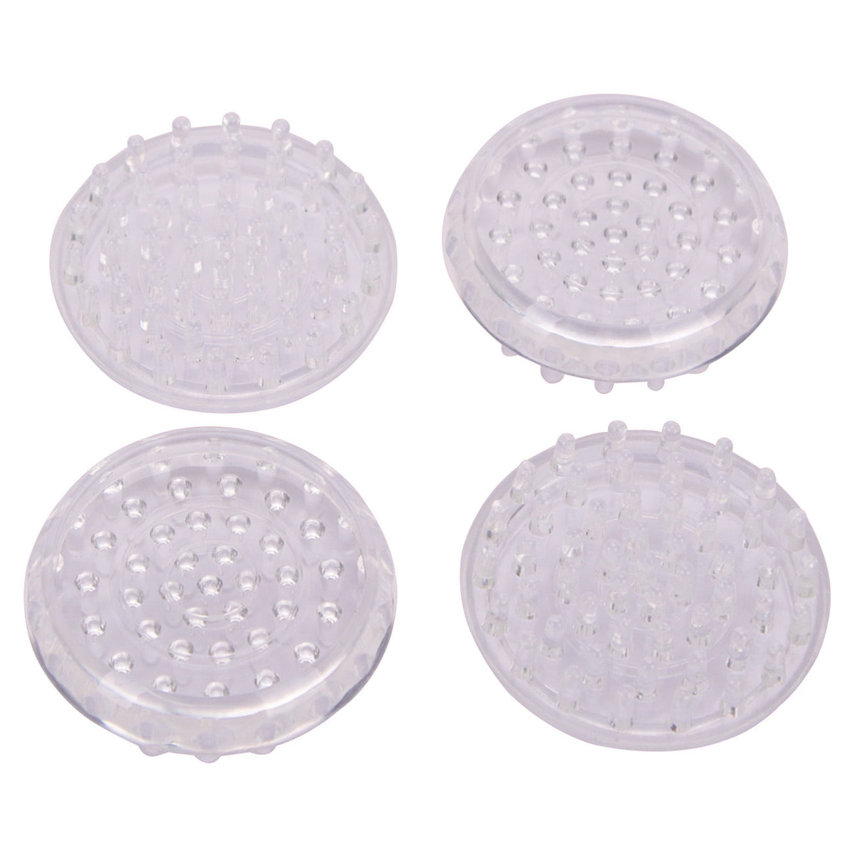 ProSource FE-50810-PS Furniture Glide, Plastic, Clear, Clear, 2-1/4 x 2-1/4 x 5/8 in Dimensions