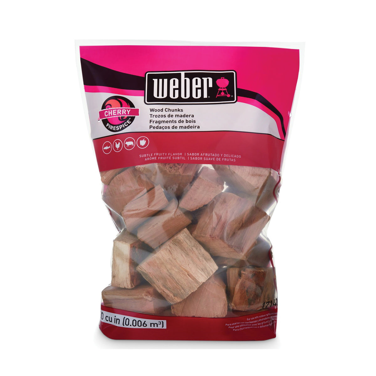 Weber 17142 Chunk, Wood, 350 cu-in Bag