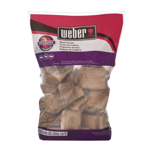 Weber 17150 Mesquite Wood Chips, 350 cu-in