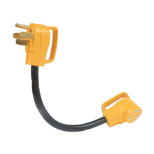 Load image into Gallery viewer, PowerGrip 55173 Dogbone Adapter, 30 A Female, 50 A Male, 125 V, Male, Female
