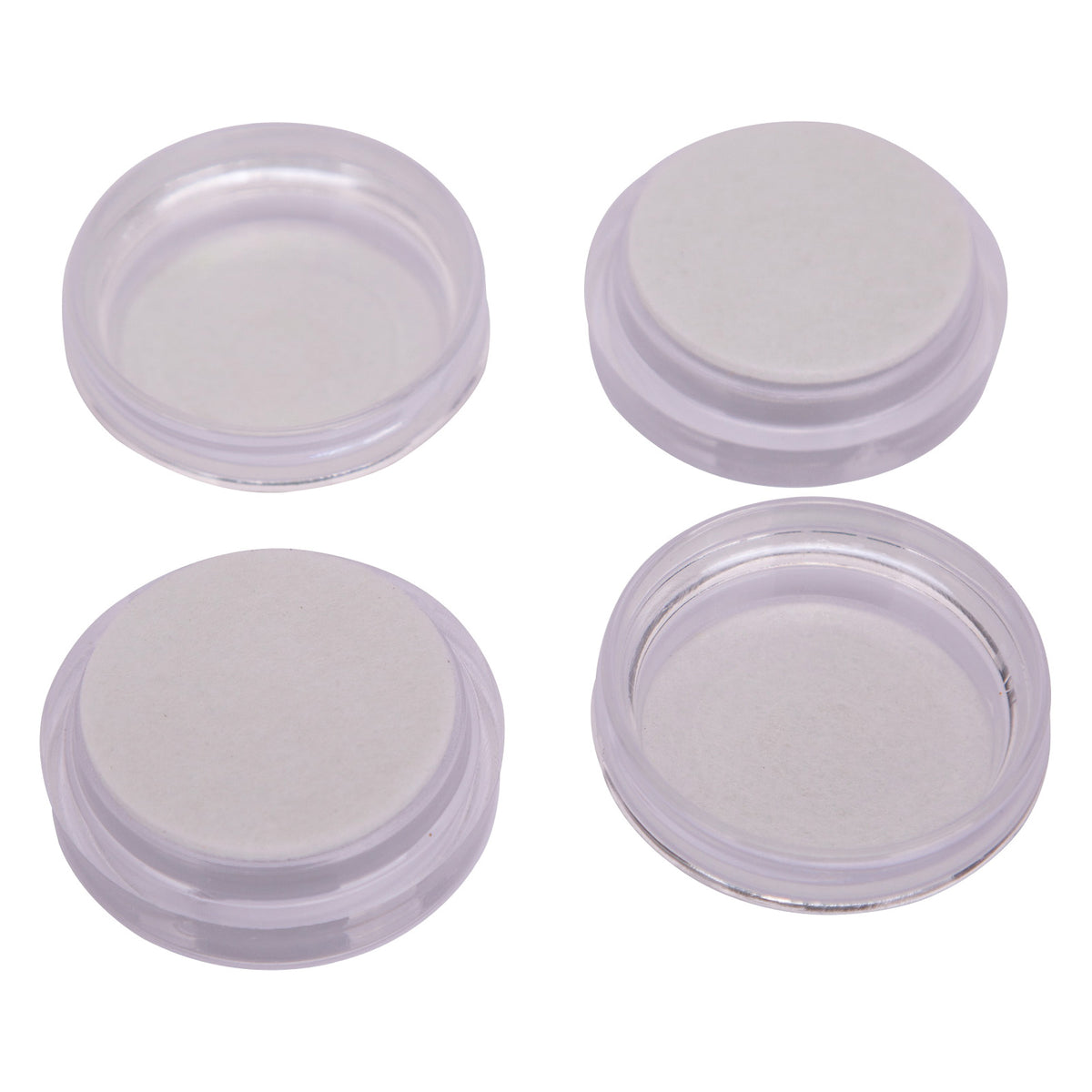 ProSource FE-50840-PS Caster Furniture Glide, Plastic, Clear, Clear, 2-11/16 x 2-11/16 x 7/8 in Dimensions