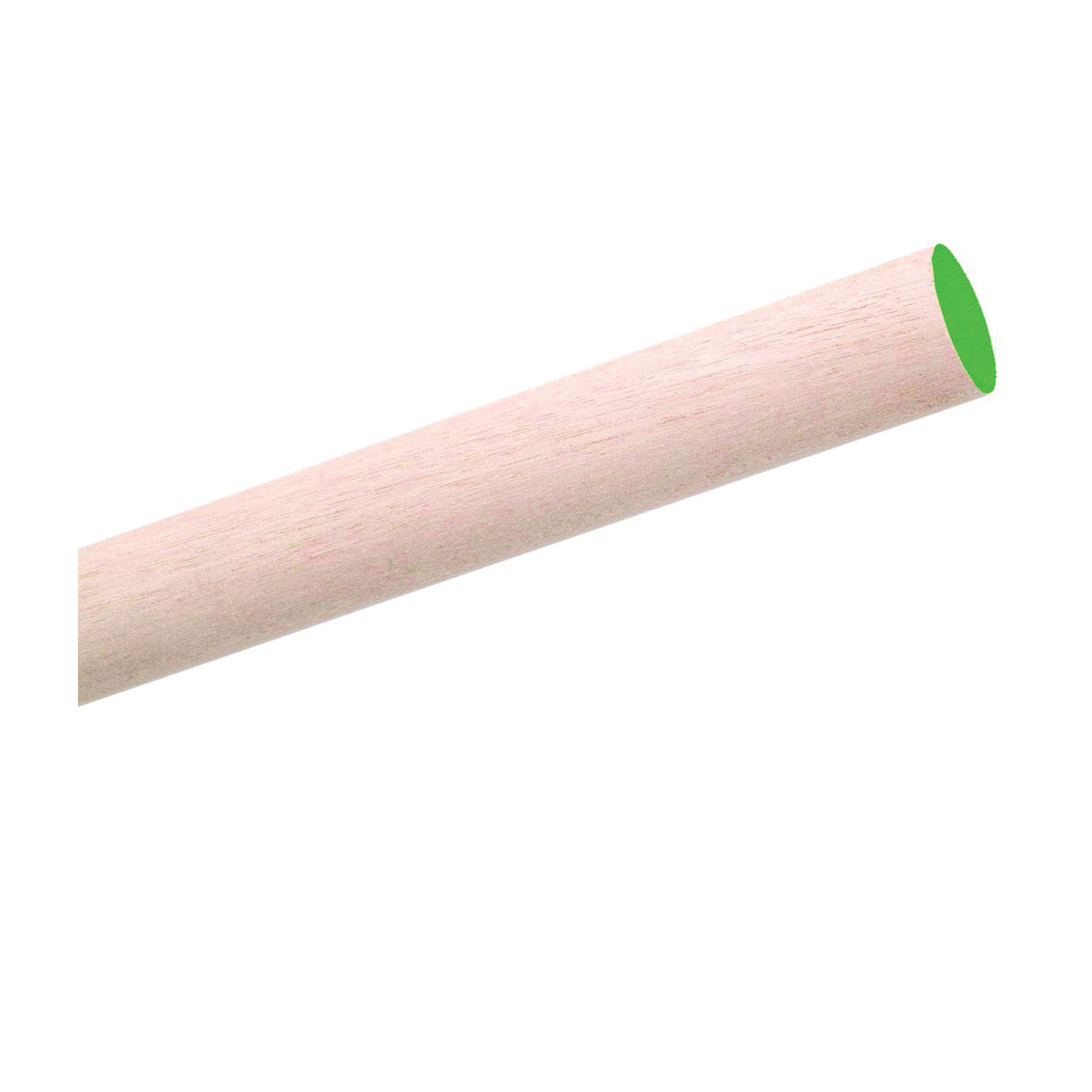 Waddell 6704UB Dowel Rod, 1/4 in Dia, 48 in L, Birchwood