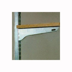 Knape &amp; Vogt BK-0101 Shelf Bracket, 100 lb, 11 in L, Steel, Galvanized