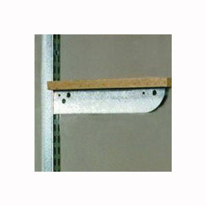 Knape &amp; Vogt BK-0102 Shelf Bracket, 10 in L, Steel, Galvanized