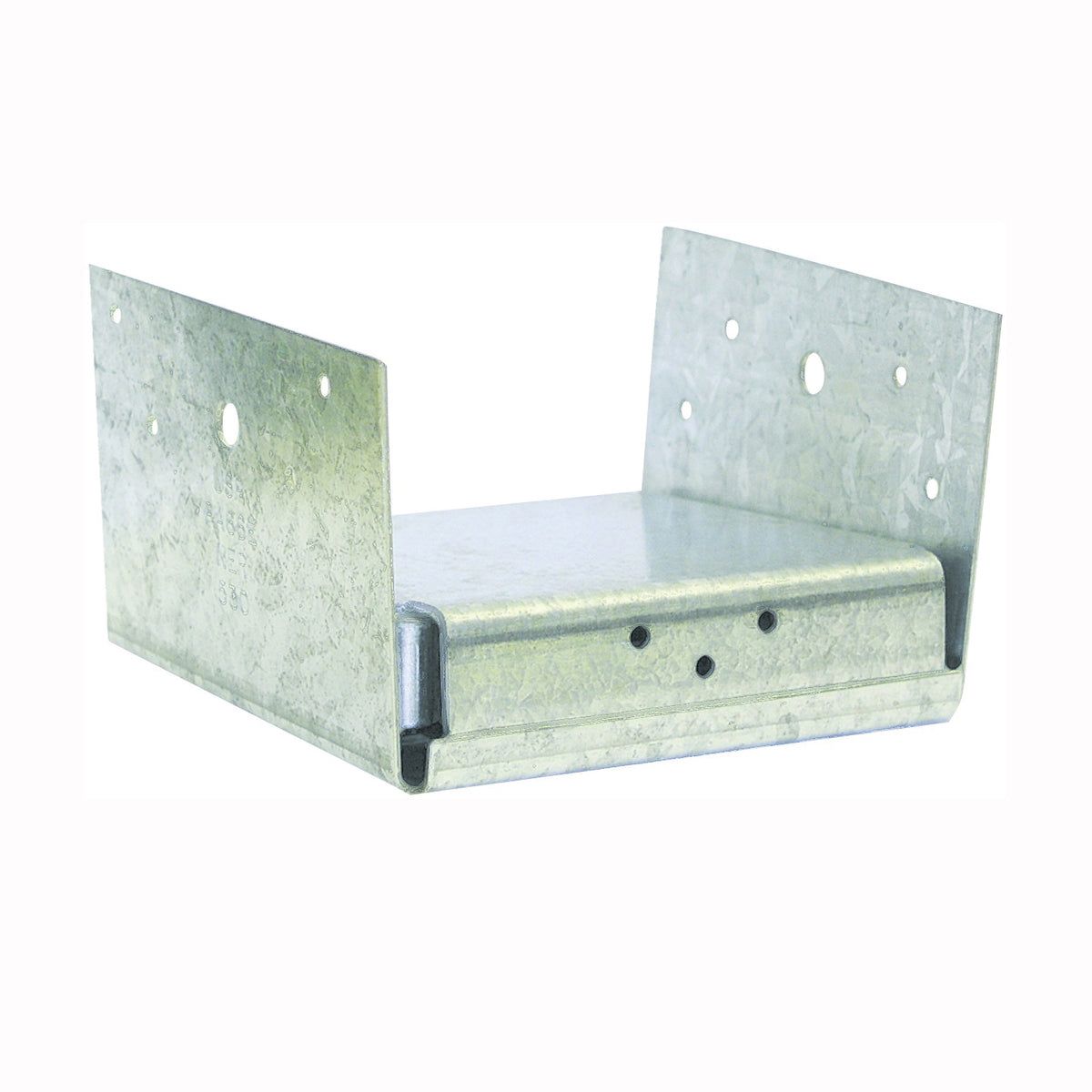 MiTek PA66E-TZ Post Anchor, 6 x 6 in Post/Joist, Steel, Zinc