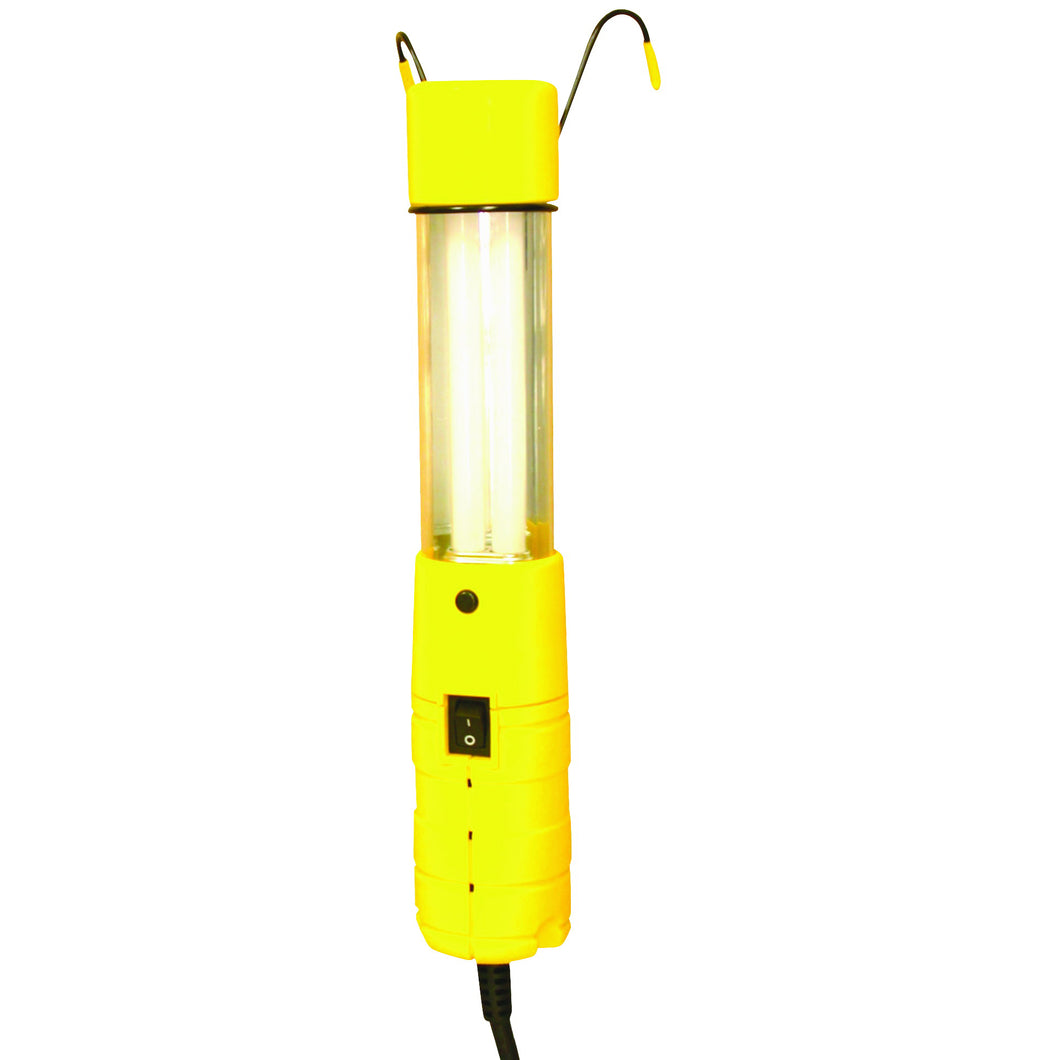 PowerZone ORTLPL220506 Work Light, 120 V, 7000 K Color Temp, 6 ft L Cord, Yellow