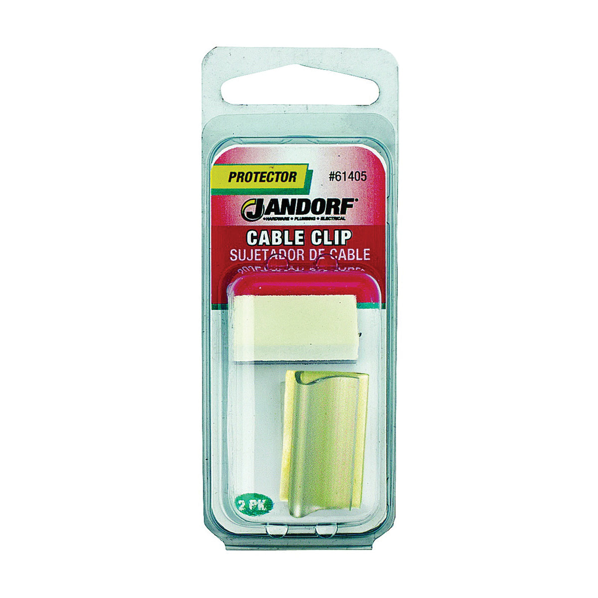 Jandorf 61405 Clip, PVC, Clear