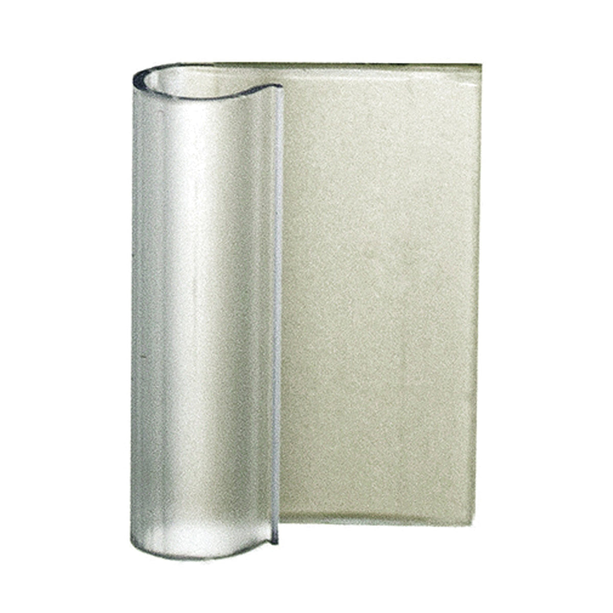 Jandorf 61413 J-Shape Cable Clip, PVC, Clear