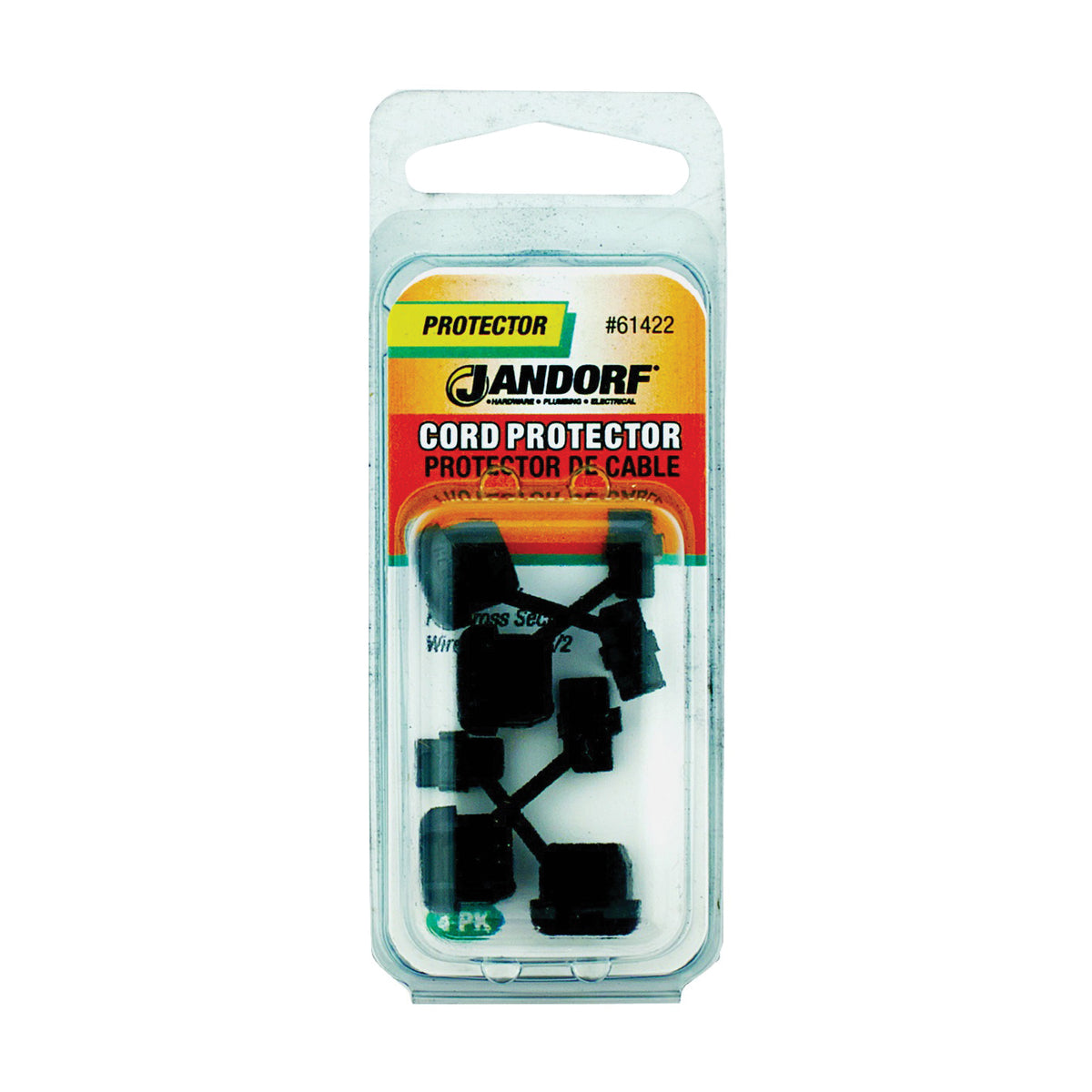 Jandorf 61422 Cord Protector, Nylon, Black