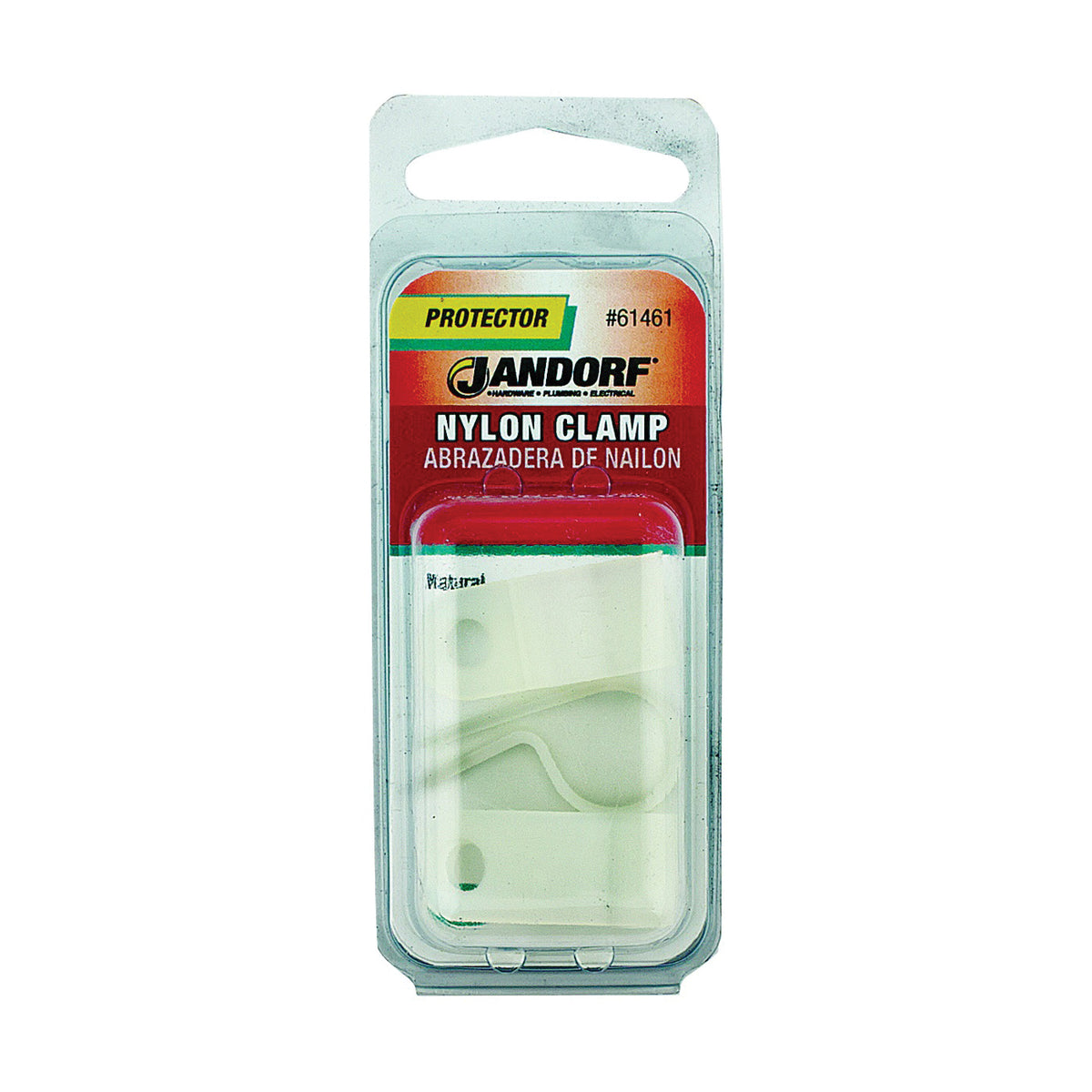 Jandorf 61461 Cable Clamp, Nylon, Natural