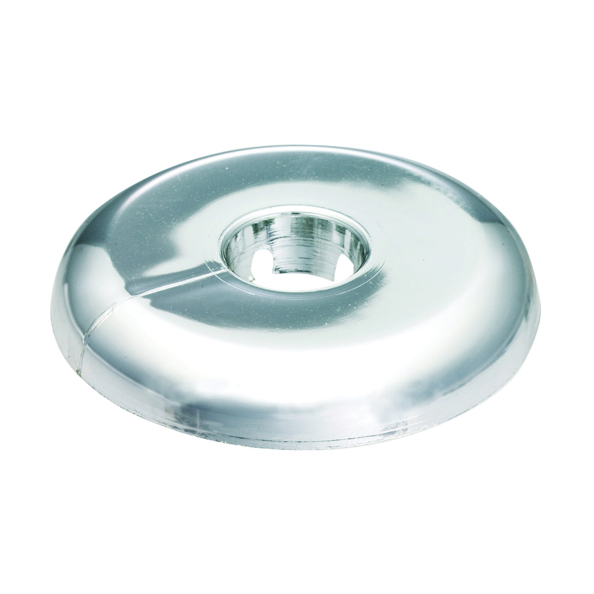 Plumb Pak PP811-12 Floor and Ceiling Plate, 4-3/4 in W, Plastic, Chrome