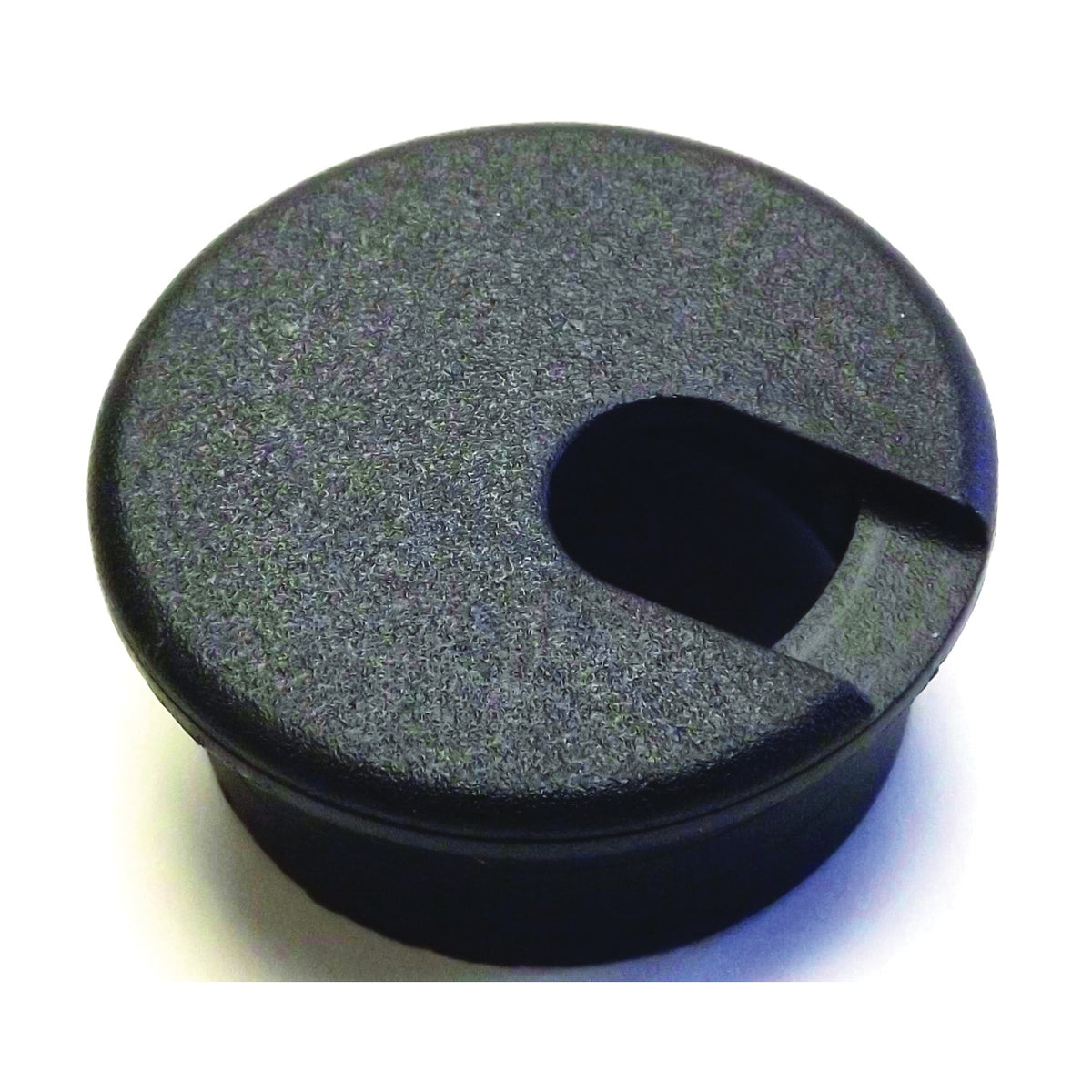 Jandorf 61604 Desk Grommet, 1-1/2 in Dia Cable, Polystyrene, Black