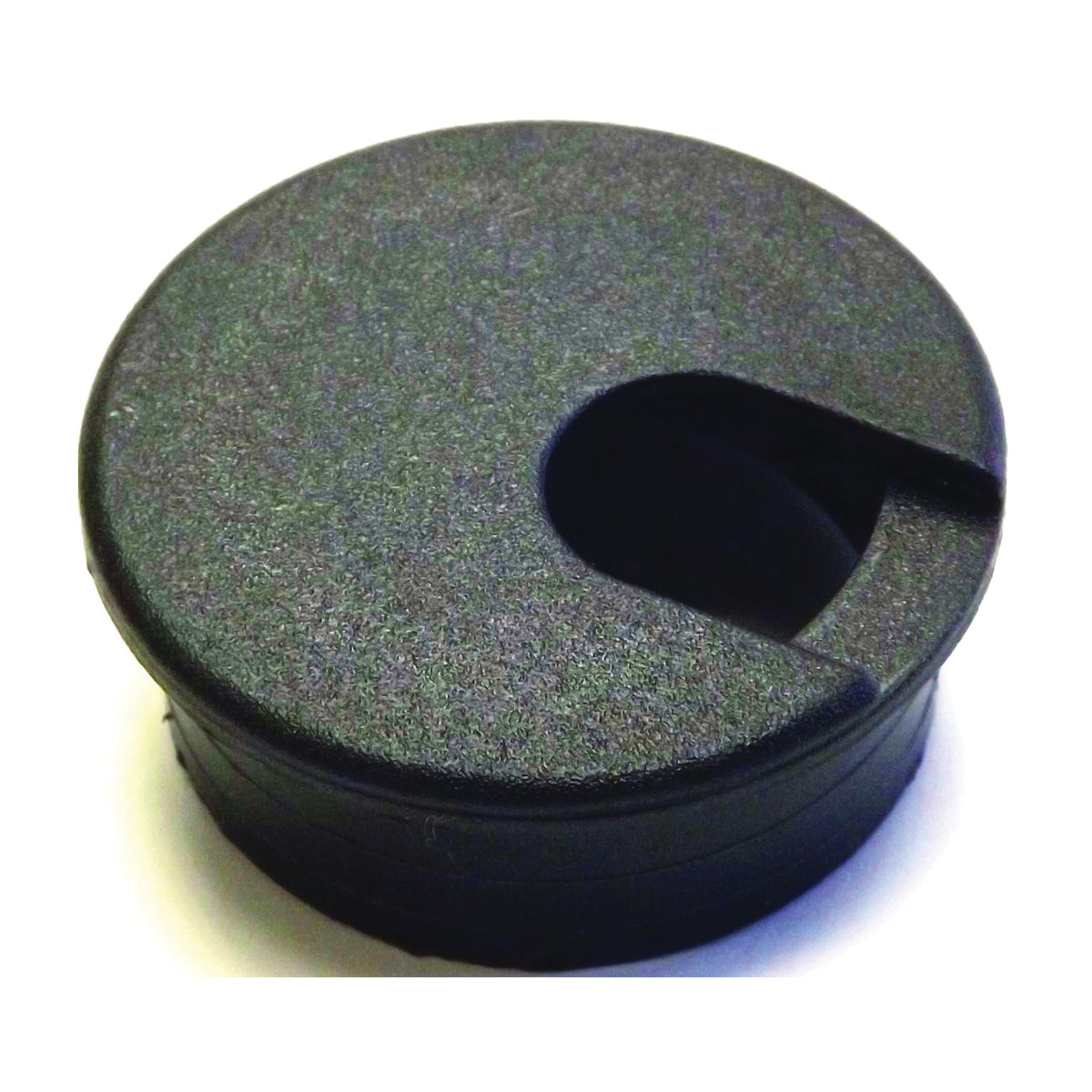 Jandorf 61605 Desk Grommet, 1-3/4 in Dia Cable, Polystyrene, Black