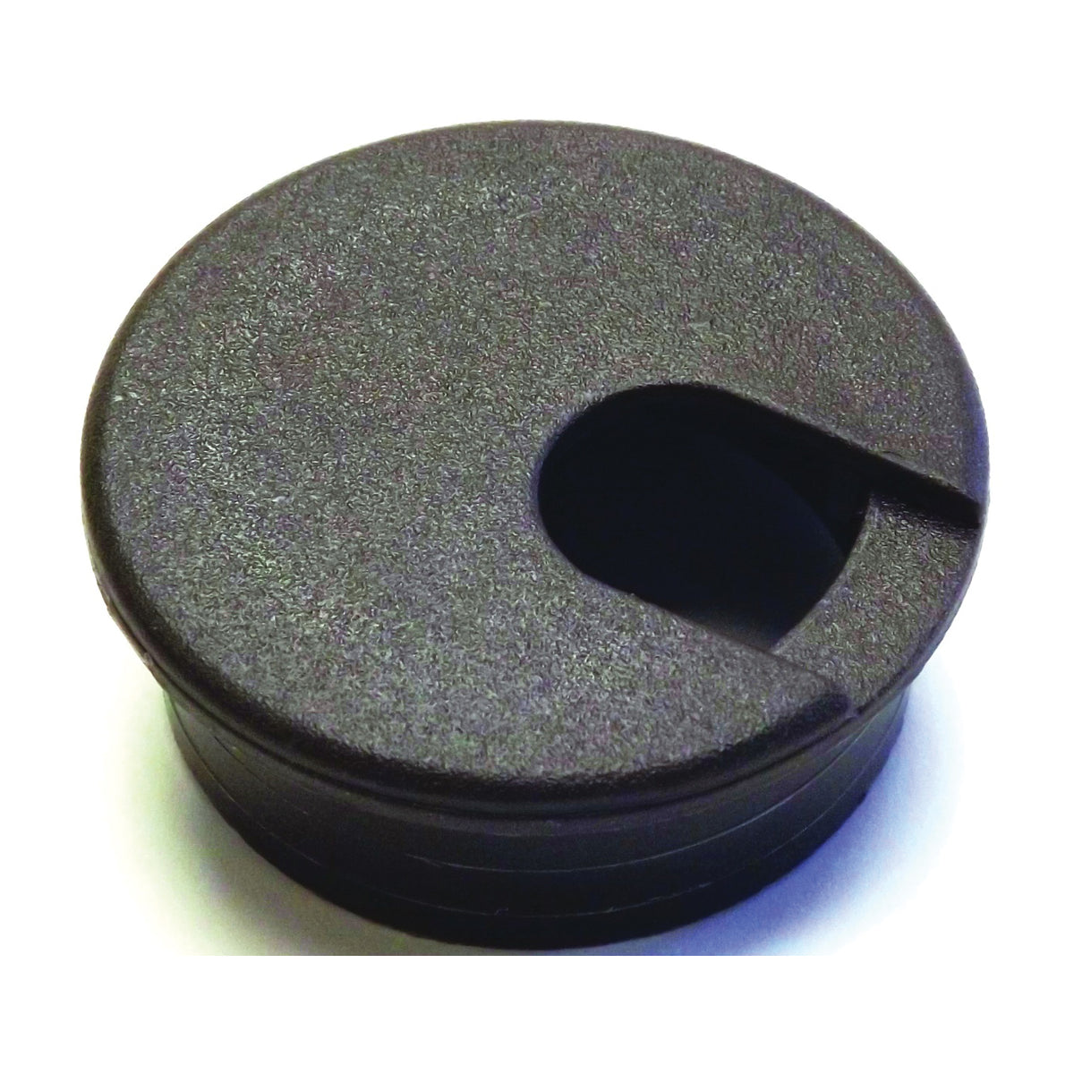 Jandorf 61612 Desk Grommet, 1-3/4 in Dia Cable, Polystyrene, Walnut Brown