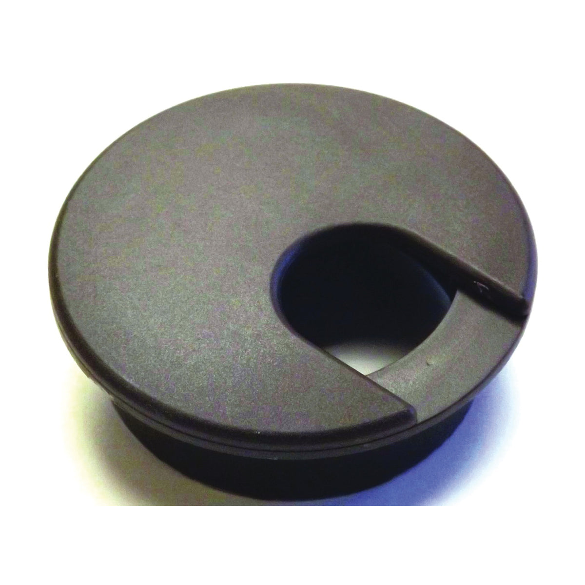 Jandorf 61613 Desk Grommet, 2 in Dia Cable, Polystyrene, Walnut Brown