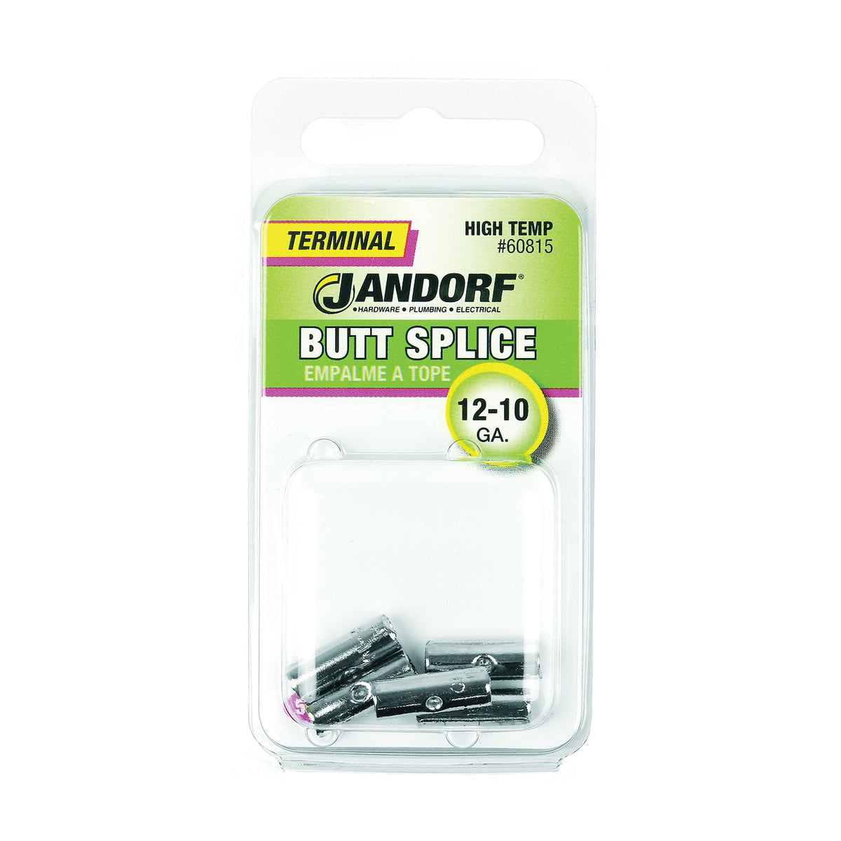 Jandorf 60815 Butt Splice Connector, 12 to 10 AWG Wire