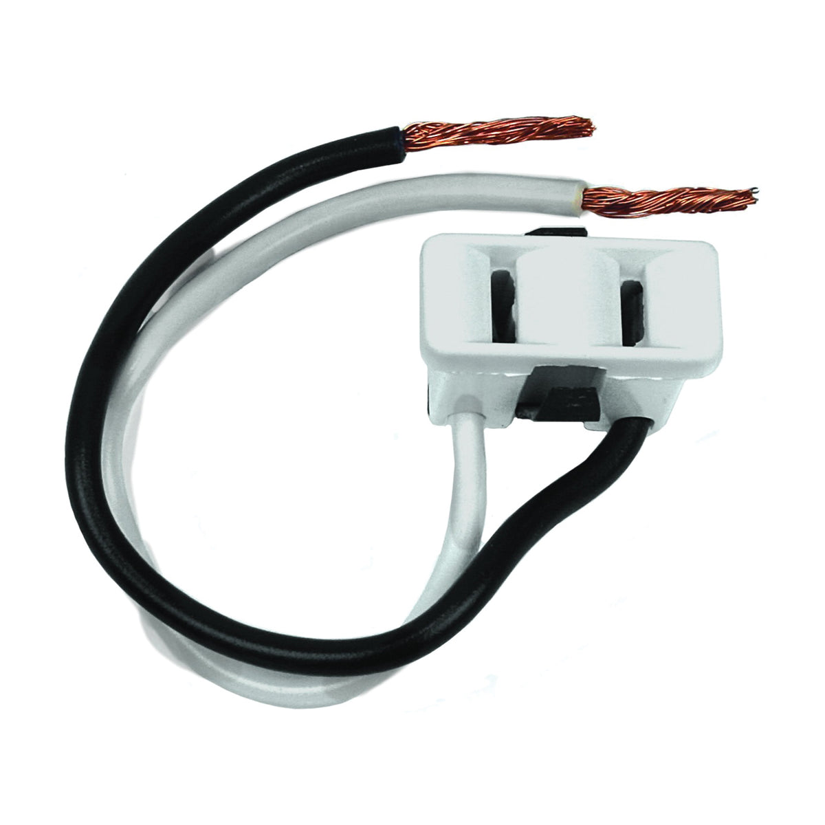 Jandorf 61015 Single Receptacle, 2 -Pole, 125 V, 15 A, White