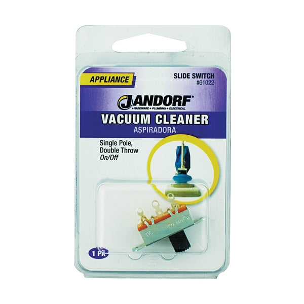 Jandorf 61022 Slide Switch, SPDT, Tab Terminal, 3 A, 125 V