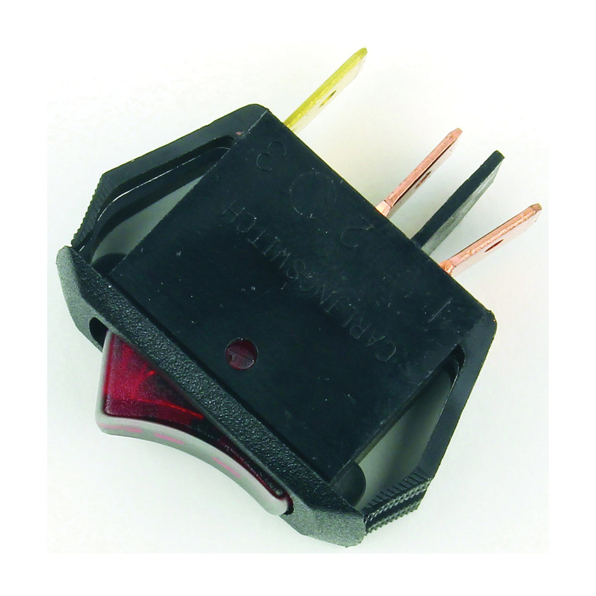 Jandorf 61038 Rocker Switch, 10 A, 30 V, SPST, Tab Terminal