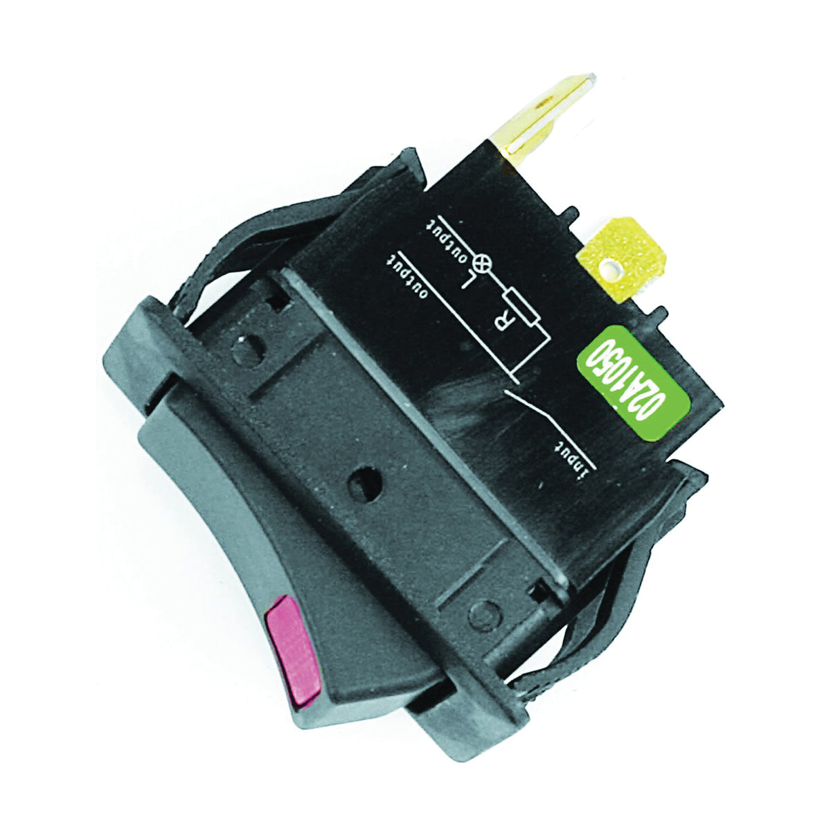 Jandorf 61126 Rocker Switch, 15/20 A, 125/250 V, SPST, Tab Terminal