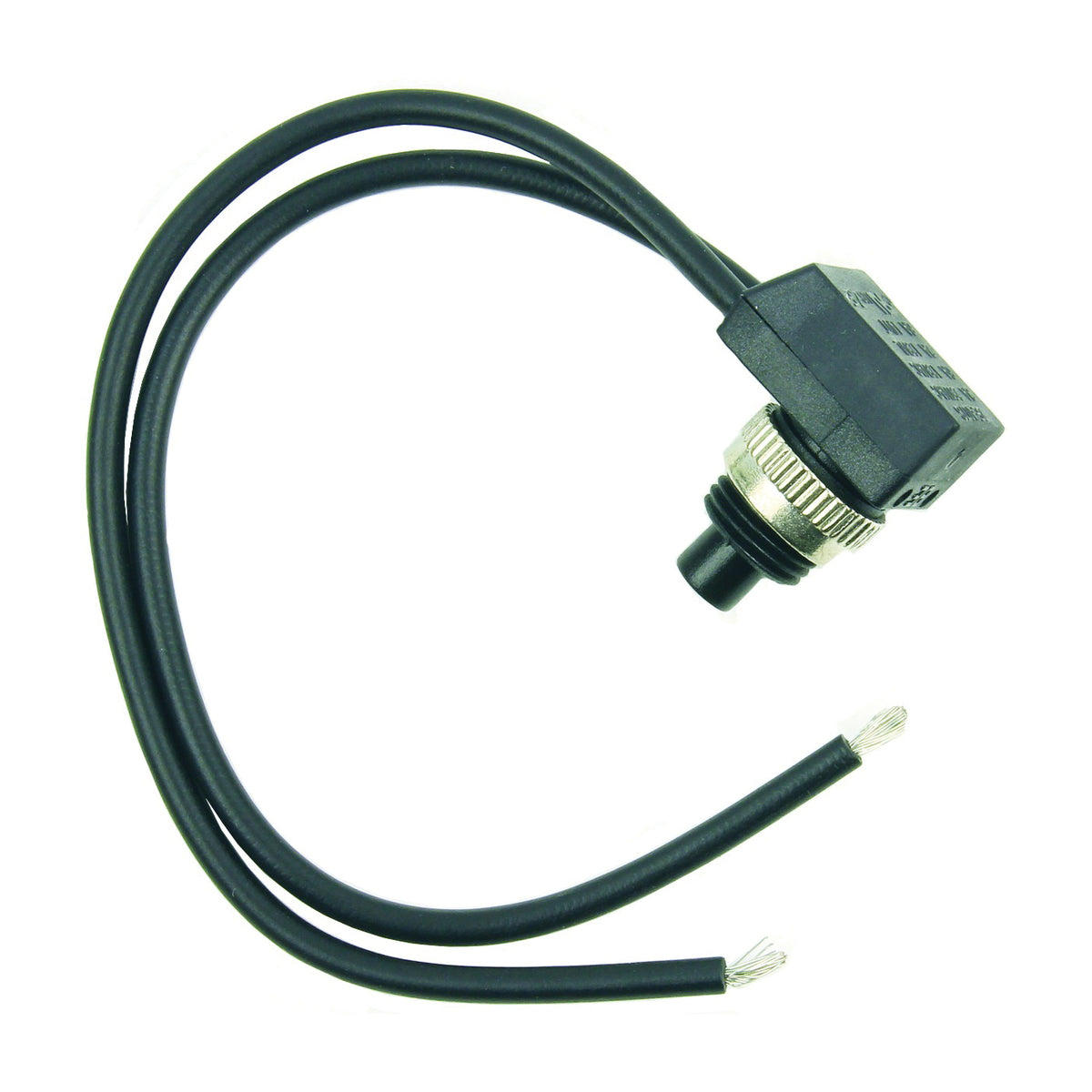 Jandorf 61221 Switch, 3 A, 250 VAC, SPST, Lead Wire Terminal