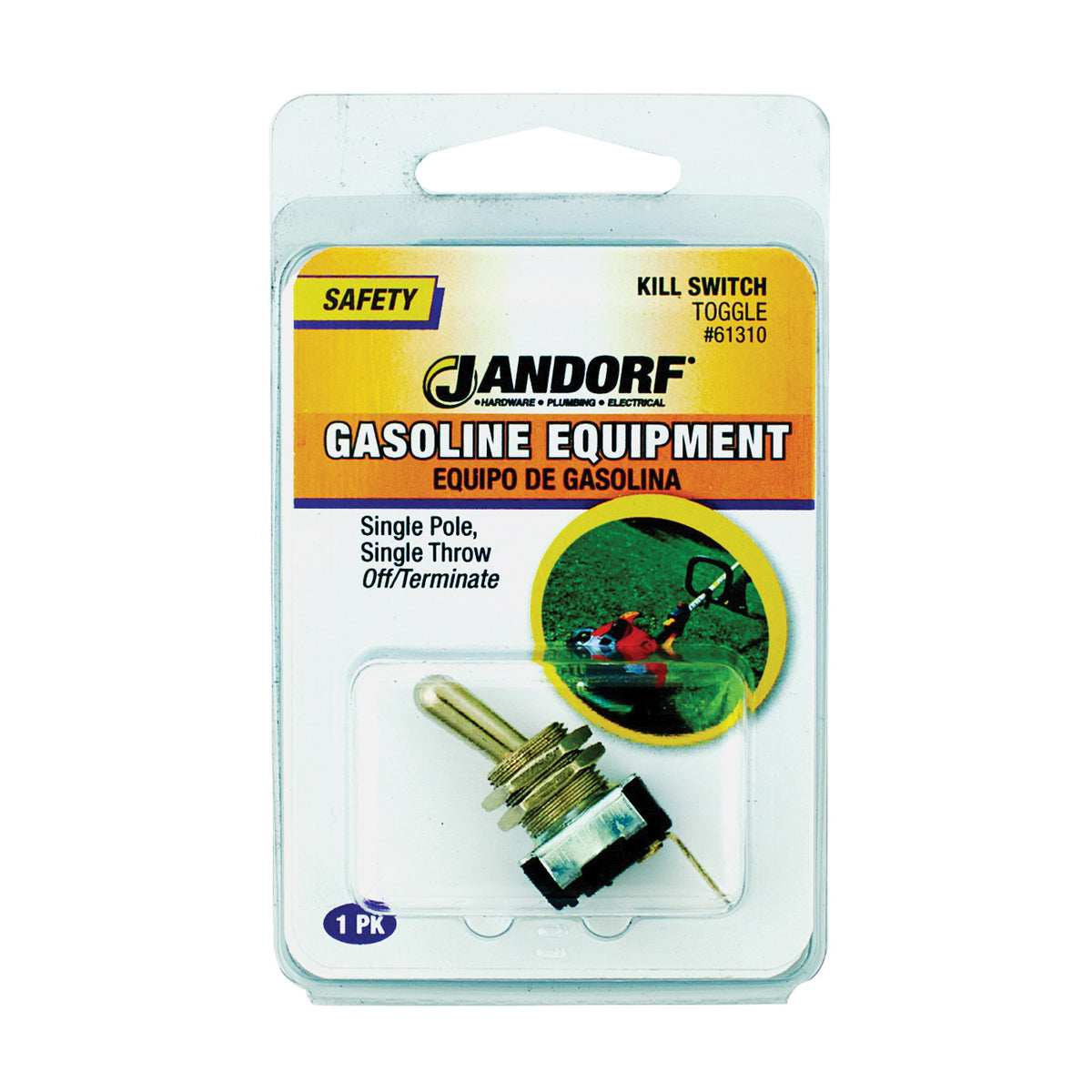 Jandorf 61310 Switch, 21 A, 14 VDC, SPST, Tab Terminal