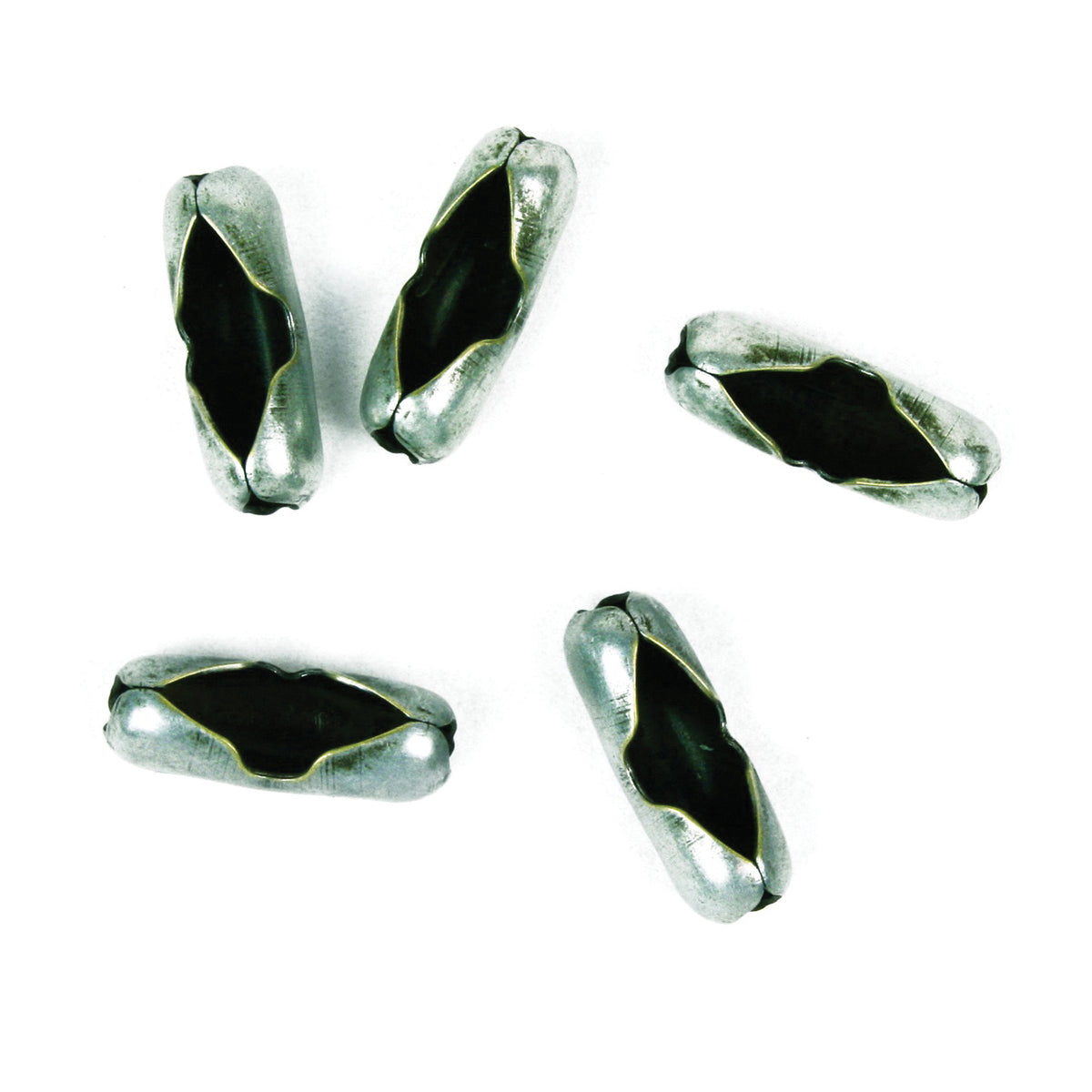 Jandorf 60374 Chain Connector, #6 Chain, Brushed Pewter