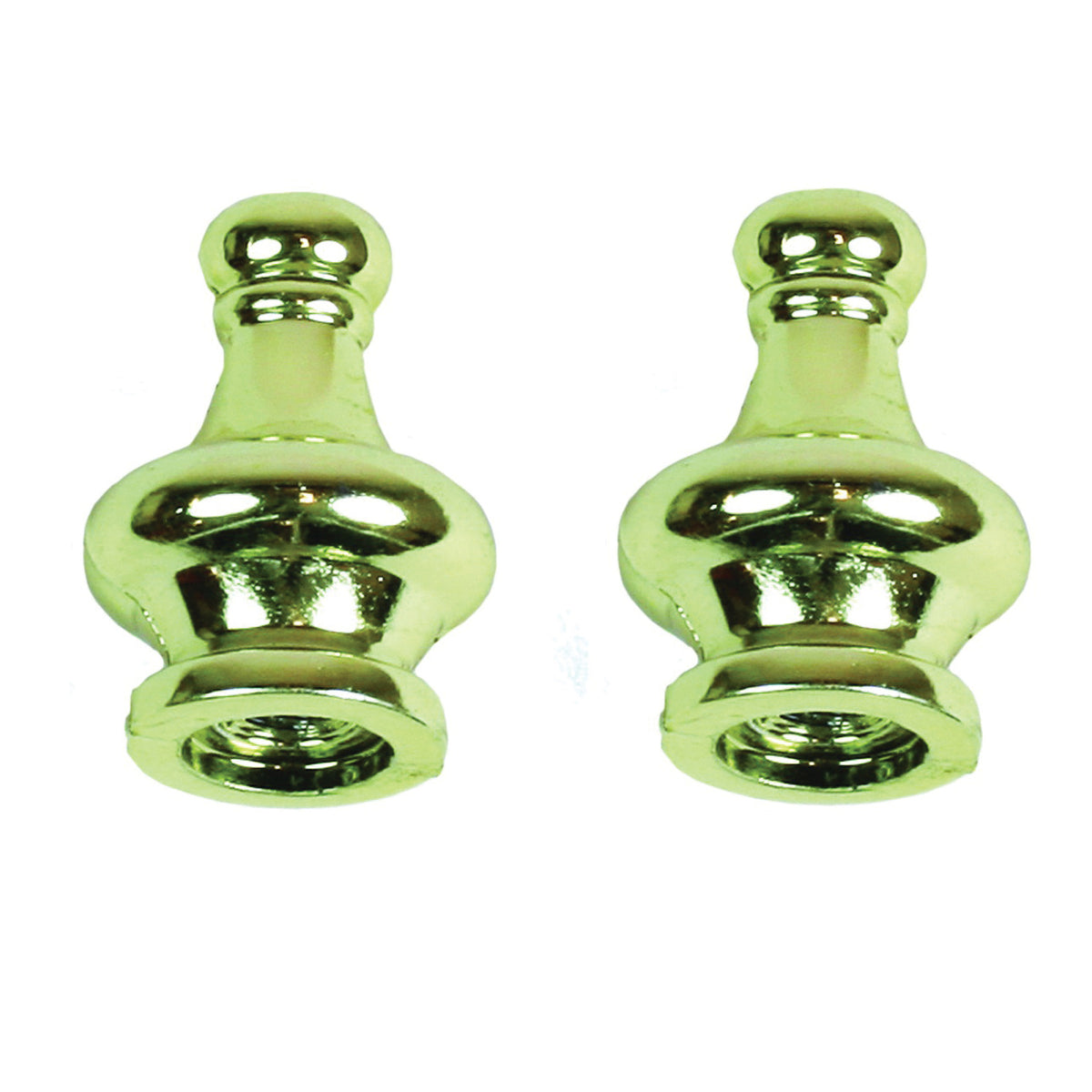 Jandorf 60102 Pyramid Finial, Brass