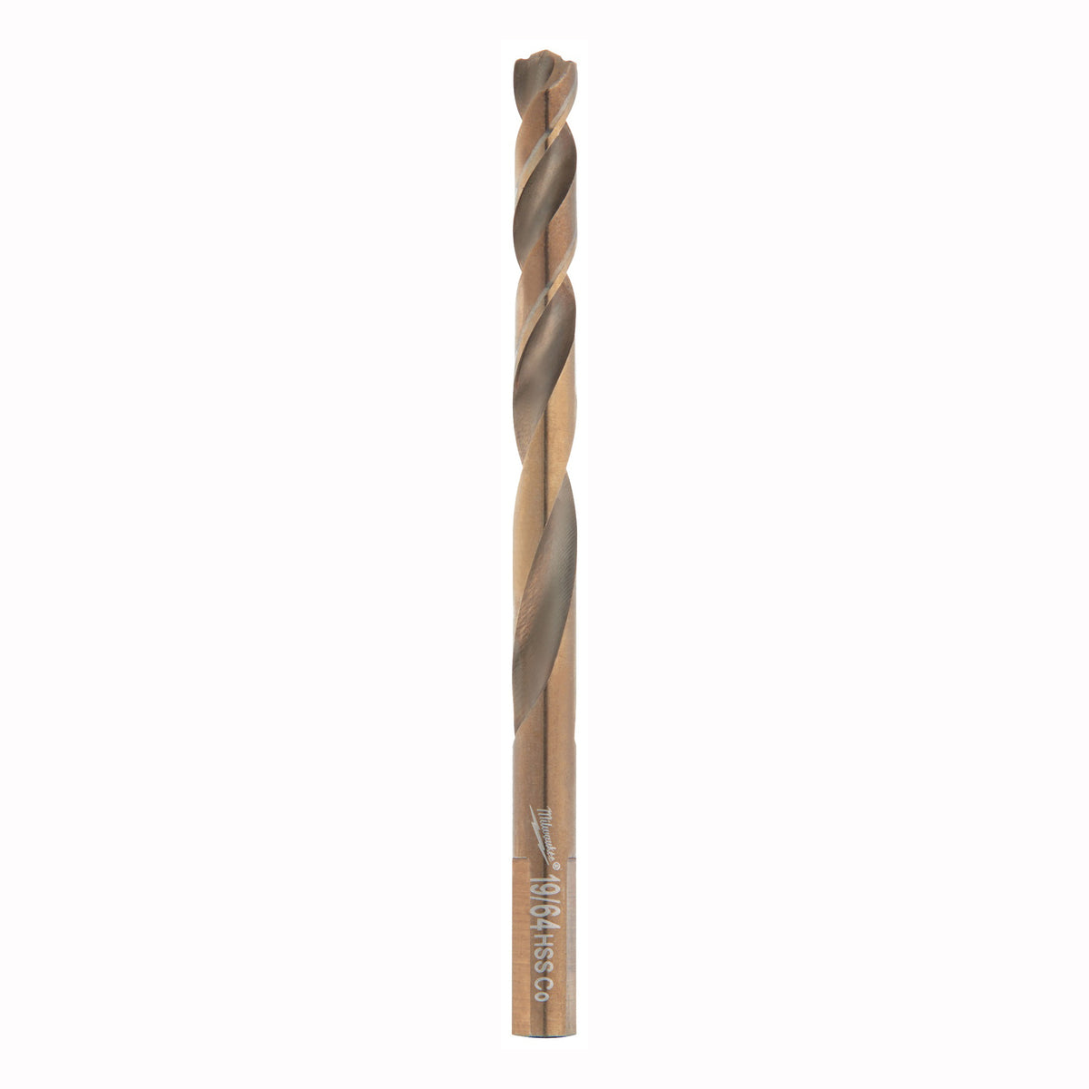 Milwaukee RED HELIX 48-89-2316 Jobber Drill Bit, 19/64 in Dia, 4-1/2 in OAL, Twist Flute, 2-Flute