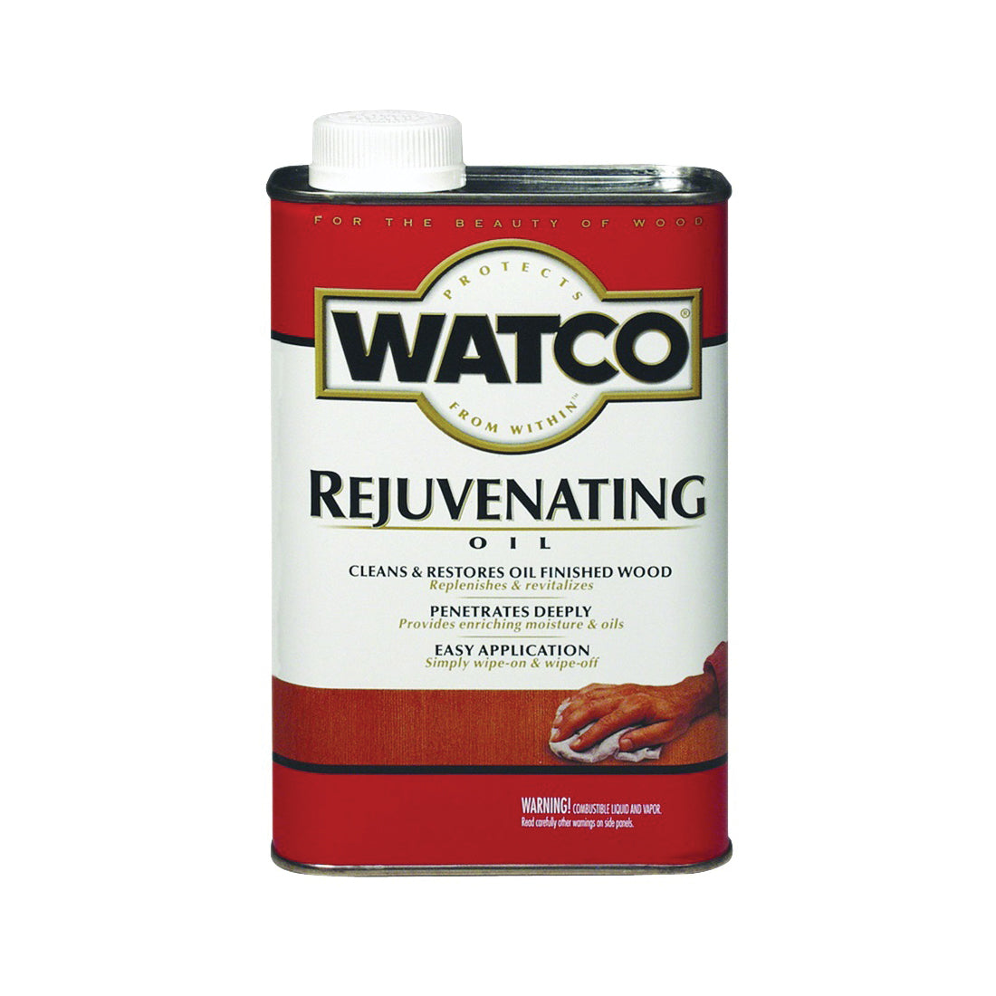 WATCO 66051H Rejuvenating Oil, Satin, Liquid, 1 pt, Can