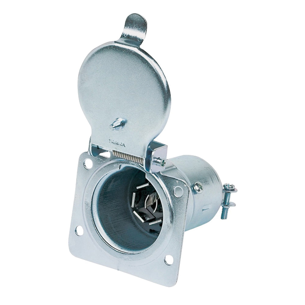 HOPKINS 48495 End Socket, 7-Pole, Aluminum