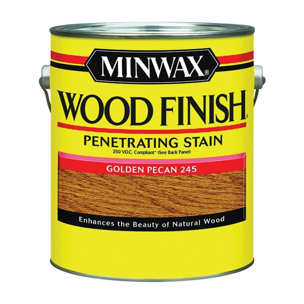 Minwax Wood Finish 710840000 Wood Stain, Golden Pecan, Liquid, 1 gal, Can