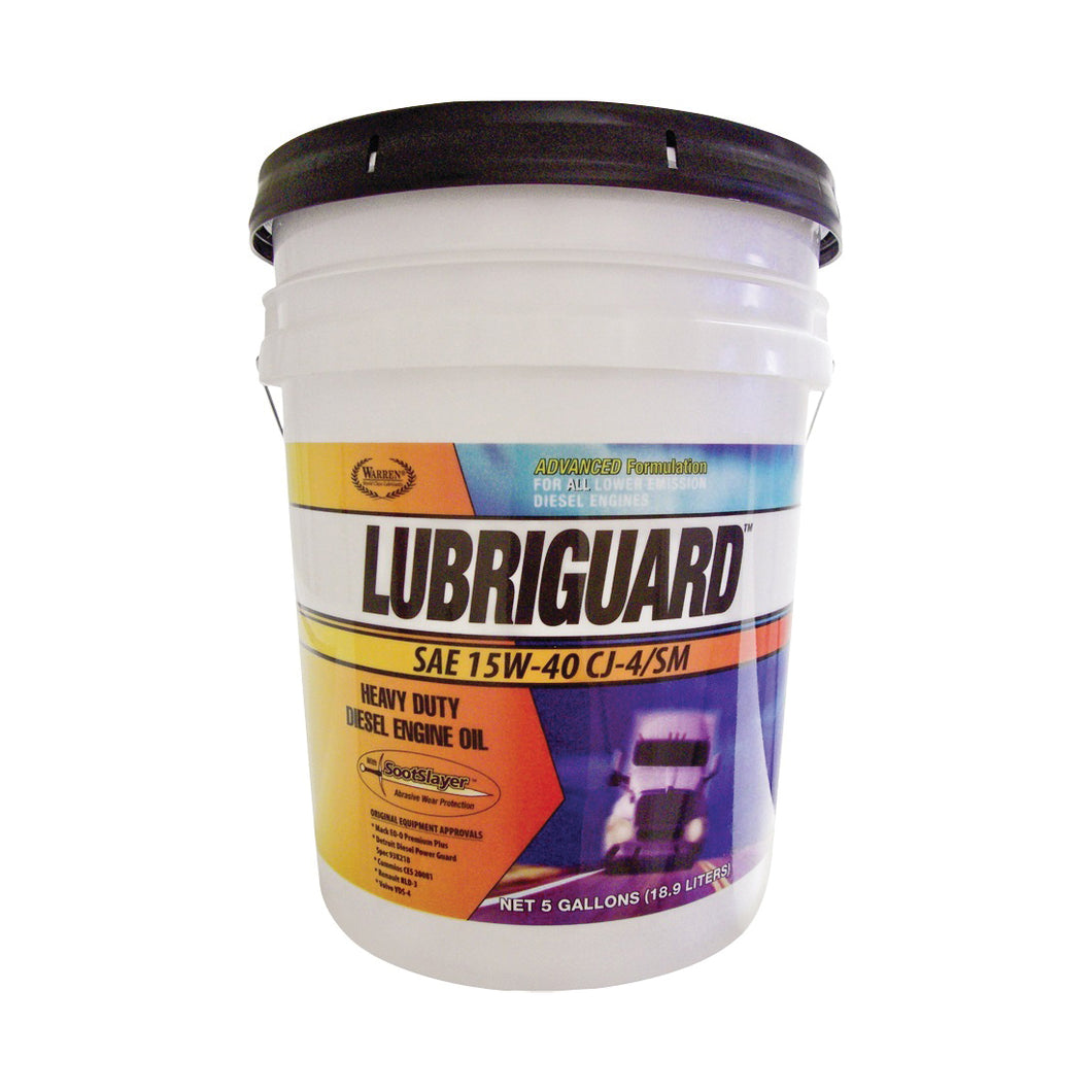 Lubriguard 702543 Engine Oil, 15W-40, 5 gal