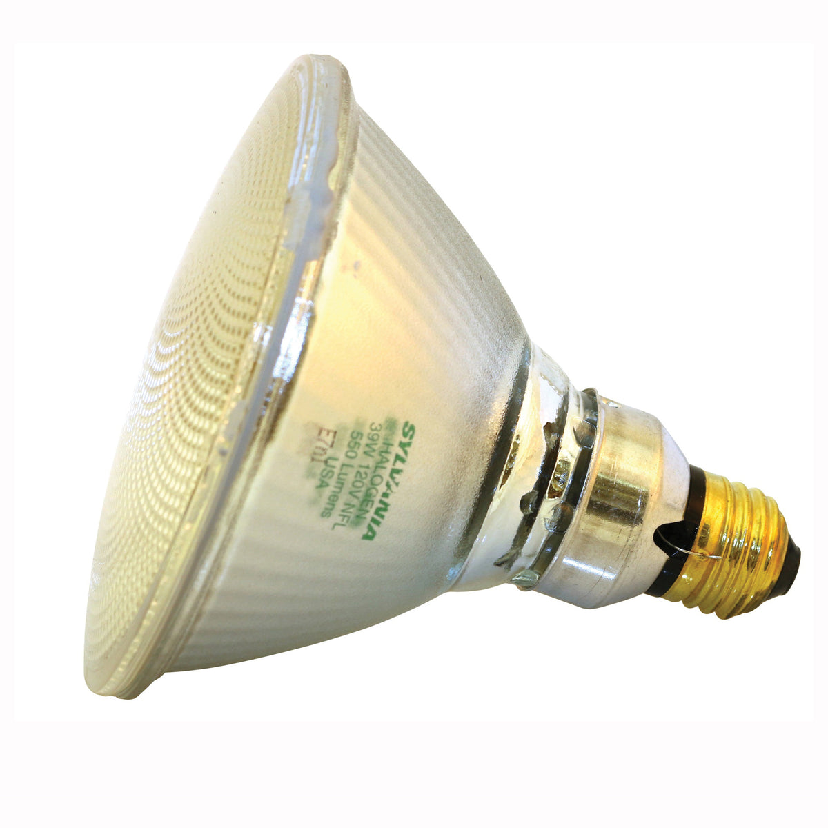 Sylvania 16731 Halogen Bulb, 39 W, Medium E26 Lamp Base, PAR38 Lamp, 550 Lumens, 1500 hr Average Life