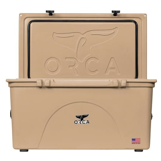 ORCA ORCT140 Cooler, 140 qt Cooler, Tan, Up to 10 days Ice Retention