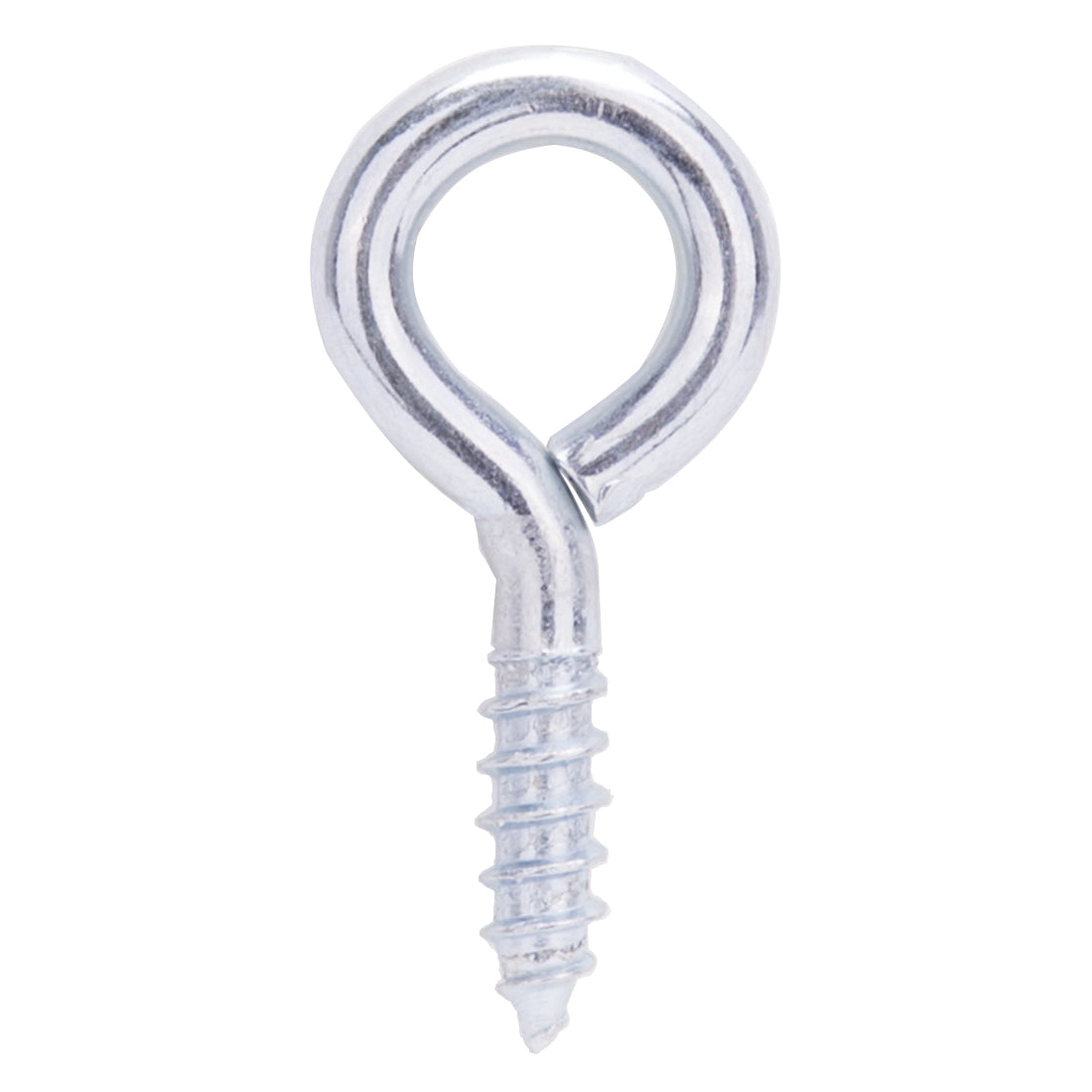 ProSource LR220 Screw Eye, 4 mm Dia Wire, 5 mm Thread, 3/4 in L Thread, 1-9/16 in OAL, 73 lb Working Load, Steel, Zinc