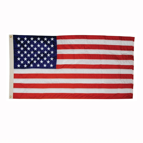 Valley Forge US4PN USA Flag, 4 ft W, 6 ft H, Nylon