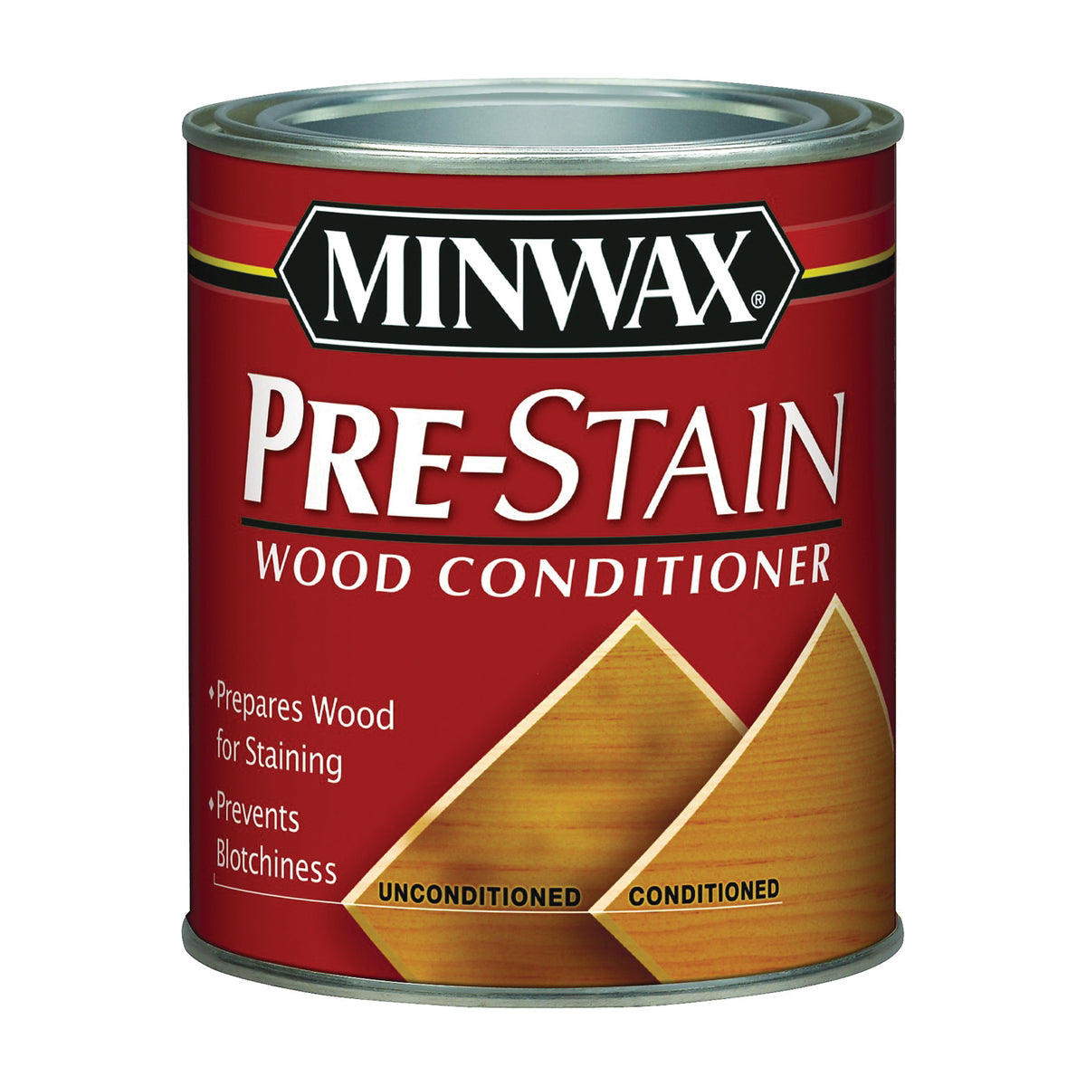 Minwax 41500000 Pre-Stain Wood Conditioner, Clear, Liquid, 1 pt, Can