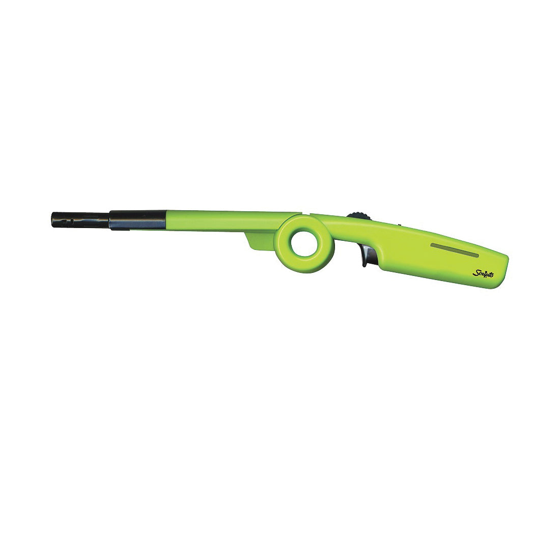 Scripto BGM7R-1/12CD Folding Utility Lighter, Butane, Neon Green