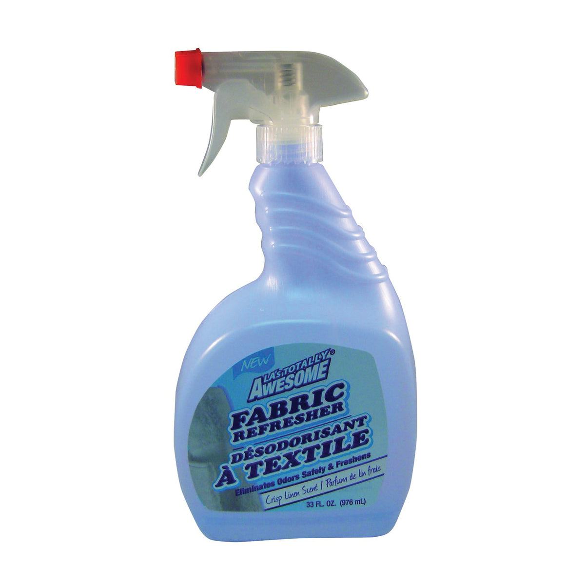 LA's TOTALLY AWESOME 147 Fabric Refresher, 33 oz, Liquid, Crisp Linen
