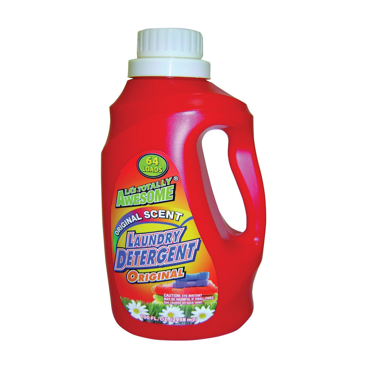 LA&#39;s TOTALLY AWESOME 145 Laundry Detergent, 100 oz Jug, Liquid, Original