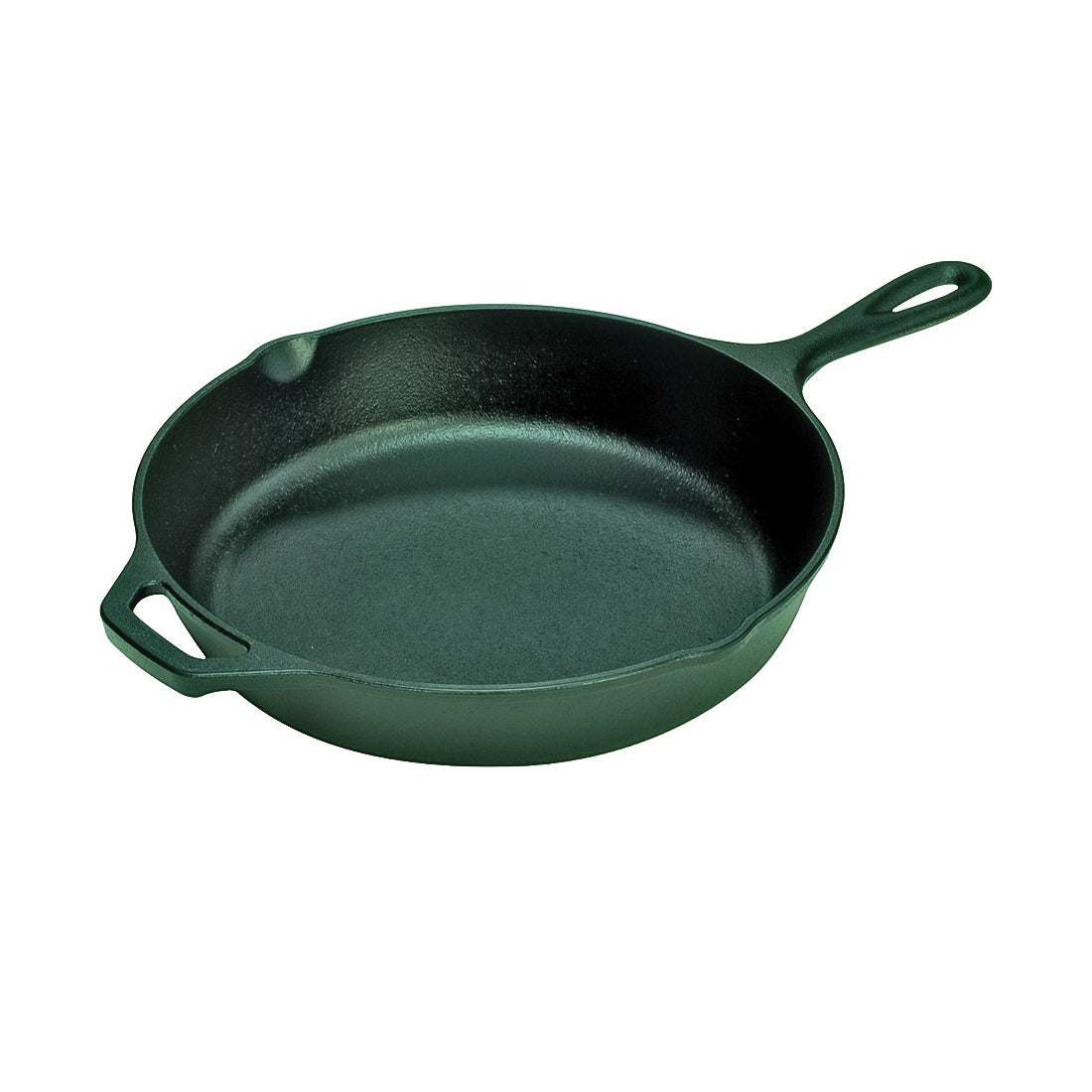 Lodge L12SK3 Pre-Seasoned Skillet with Handle, 13-1/4 in Dia, Iron, Black