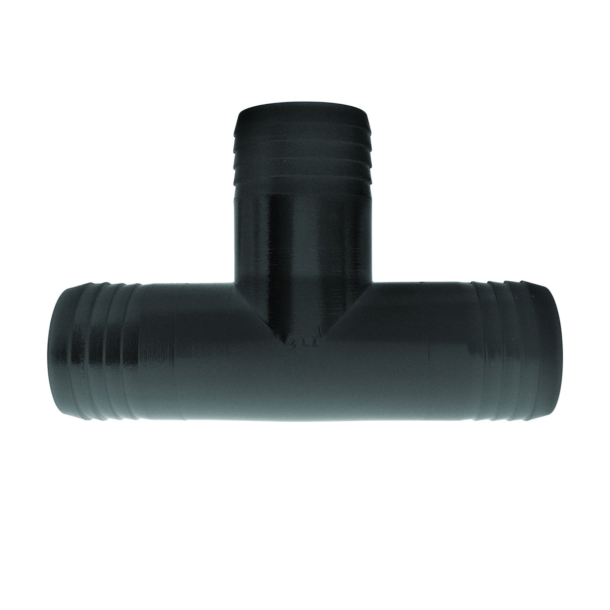 GREEN LEAF T12P Hose Adapter Tee, Polypropylene, Black
