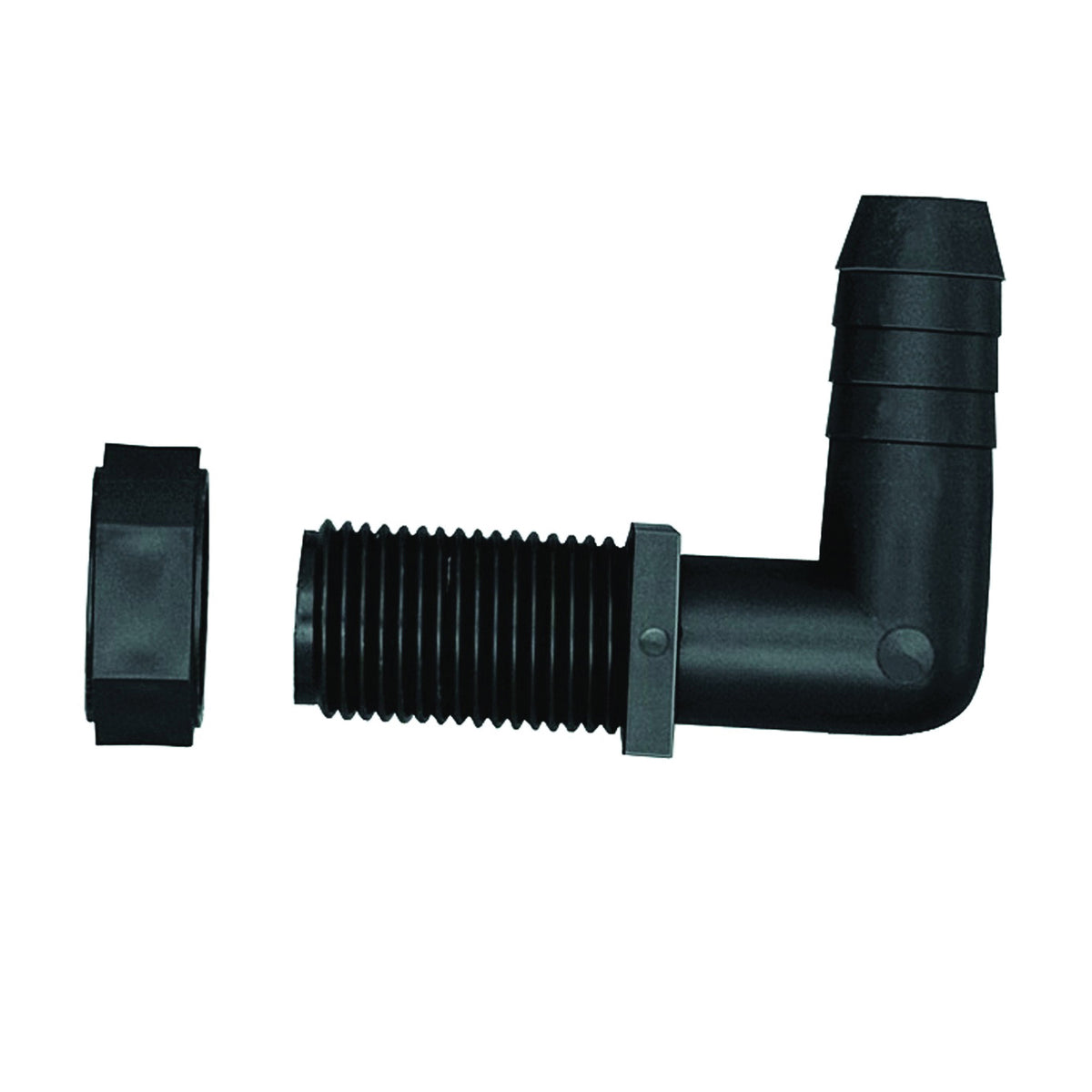 GREEN LEAF NTL 38 P 2PK Hose Elbow, Polypropylene, For: Terminating Ends of Spray Boom