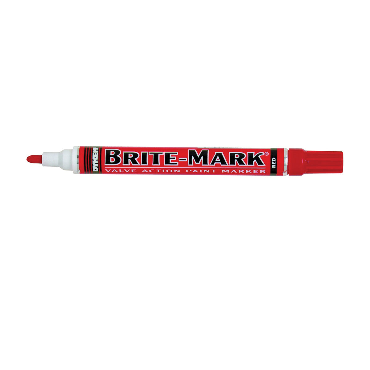 Dykem 84006 Permanent Paint Marker, Red