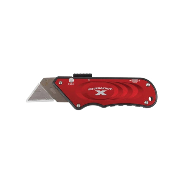 Olympia Tools 33-132 Utility Knife, 1.18 in L Blade, 4.06 in W Blade, Straight Handle, Red Handle