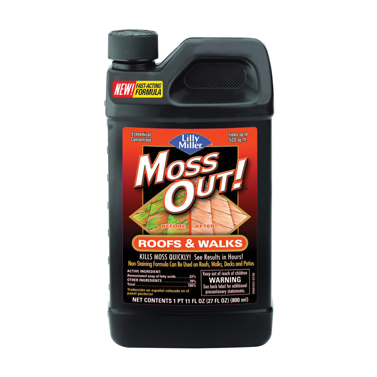 Moss Out! 100503874 Moss Killer, Liquid, 25 oz